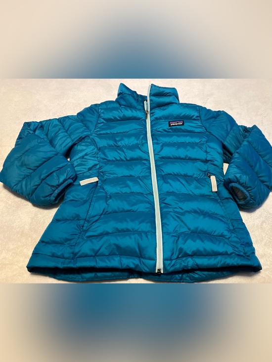 Patagonia Other - Patagonia Kids' Teal Down Jacket